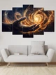 Модульная картина MAKO "Вселенная в руках" 80x125 см MK50629 - изображение 3