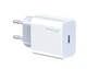 Сетевое зарядное устройство Grand-X (1xUSB-C 20W) QC4.0, PD 3.0, FCP, AFC White (CH-770) - изображение 6