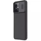 Карбоновая накладка Nillkin Camshield (шторка на камеру) для Xiaomi Poco X5 5G / Redmi Note 12 5G Черный / Black - изображение 3