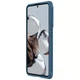 Карбоновая накладка Nillkin Camshield (шторка на камеру) для Xiaomi 12T Pro Синий / Blue - изображение 4