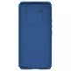 Карбоновая накладка Nillkin Camshield (шторка на камеру) для Samsung Galaxy A54 5G Синий / Blue - изображение 6