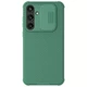 Карбоновая накладка Nillkin CamShield Pro для Samsung Galaxy A55 Deep Green - изображение 1