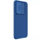 Карбоновая накладка Nillkin CamShield Pro для Samsung Galaxy S23 FE Blue - изображение 2