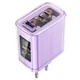 СЗУ Acefast A45 Exploration series PD65W GaN (1USB-A/2C) Purple alfalfa - изображение 3