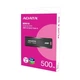 Флеш-накопитель SSD ADATA SC610 500 ГБ, слайдер, USB 3.2, скорость 550/500 МБ/с, черный (SC610-500G-CBK/RD) - изображение 6