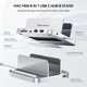Док-станція 8в1 з корпусом жорсткого диска для MacMini| iMac - зображення 2