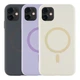 Чохол Glow Silicone Case with Magsafe для iPhone 11 Колір Light purple - изображение 2