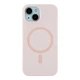 Чохол Glow Silicone Case with Magsafe для iPhone 15 Колір Pink - изображение 1
