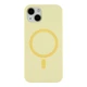 Чохол Glow Silicone Case with Magsafe для iPhone 13 Колір Yellow - изображение 1