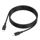 Кабель USB Borofone BX113 Silicone Type-C to Lightning PD27W 2m Колір Чорний - изображение 6