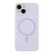 Чохол Glow Silicone Case with Magsafe для iPhone 14 Колір Light purple - изображение 1