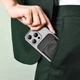 Пупсокер HOCO GT6 многофункциональный магнитный держатель для карт и подставка для телефона Черный - изображение 6