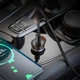 Автомобільний зарядний пристрій HOCO NZ16 Rigorous single port PD30W car charger set(C to C) Metal Grey - зображення 8