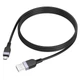 Кабель для зарядки MicroUSB Android HOCO X109 Energy |1м, 2.4A| Чорний - зображення 4