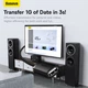 USB кабель удлинитель 2m BASEUS AirJoy Series USB2.0 Черный B00631103111-03 - изображение 10