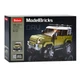 Конструктор M38-B1015 Sluban Model Bricks «Джип для приключений» 317 деталей - изображение 2