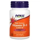 Витамины и минералы NOW Vitamin D3 2000 IU, 30 капсул - изображение 1
