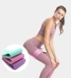 Резинка для фитнеса и спорта тканевая Zakerda Hip Resistance Band комплект 3 Штуки - изображение 4