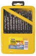 Набор сверл для металла MASTERTOOL 19 шт HSS 1 - 10 мм metal box WHITE (1-0119) 4655730 - изображение 2