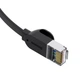 Кабель Baseus High Speed Six Types of RJ45 Gigabit Network Cable (PCWL-D01) 5m Black - зображення 3