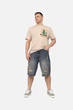 Футболка с коротким рукавом мужская XXL цвет бежевый YUKI ЦБ-00270063 - изображение 1