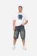 Футболка с коротким рукавом мужская L цвет белый YUKI ЦБ-00270062 - изображение 1