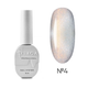 Гель-лак кошачий глаз SAGA Professional Silk Cat 04 с персиковым переливом, 10 мл - изображение 1