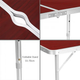 Стіл зі стільцями алюмінієва валіза для пікніка та риболовлі Folding Table - изображение 6