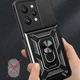 Протиударний броньований чохол із захистом камери для Xiaomi Redmi 12 Armor Case Keysion black - изображение 7