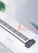 Roll Up Piano на 88 клавиш портативное складное пианино для навчання гри або розваг вдома та в дорозі - изображение 6