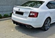 Диффузор заднего бампера для Skoda Octavia 3 A7 2013-2019 седан (черный матовый) V2 - изображение 3
