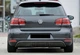 Диффузор заднего бампера для Volkswagen Golf 6, черный глянец V2 - изображение 1
