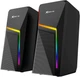 Акустика для ПК XTRIKE ME SK-503 Wire Speaker, 3Wx2, RGB, BT5.0, USB, 3.5mm, black - зображення 2