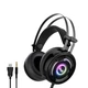 Проводная игровая гарнитура iPega Gaming with RGB LED PG-R008, 3.5mm, Noice Reduction, 2.2m, black - изображение 1
