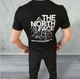 Спортивна чоловіча футболка The North Face XL Чорна (DC-676) - зображення 2