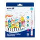 Набор фломастеров Kite Creative Superwashable 1-3 мм 24 шт (K-1153) - изображение 1