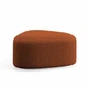 Пуф 4Corners Pouf Stone M Node 10 помаранчевий букле - зображення 2