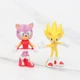 Набор игрушки фигурки Соник Ежик Super Sonic и его друзья, 12 шт - изображение 8
