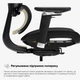 Офісне крісло Mealux S4 Air Black (арт. HF-S4 M/B) - изображение 8