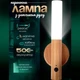 Настінний переносний LED світильник нічник на акумуляторі NDS 18 см коричнева настінна лампа з датчиком руху - зображення 1