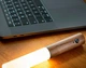 Настінний переносний LED світильник нічник на акумуляторі NDS 18 см коричнева настінна лампа з датчиком руху - зображення 5