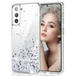 Блестящий чехол с серебряной фольгой Samsung Galaxy S21 (SM-G991B) - изображение 2