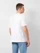 Футболка хлопковая длинная мужская GANT 2003184-110 M Белая (7325707156540) - изображение 2