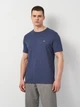 Футболка хлопковая длинная мужская GANT 2003184-902 2XL Индиго (7325707157172) - изображение 1