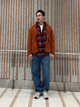 Куртка Шерпа демисезонная мужская Uniqlo 219202624 XL Оранжевая (1159826895) - изображение 7