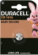 Спеціальна літієва батарейка типу «таблетка» Duracell 1616 3V, (CR1616), 1 шт (5000394030336) - изображение 1