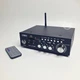 Усилитель звука 2-канальный Bluetooth 2x30Вт, аудиоусилитель сигнала с FM-радио, USB, SD, RCA, караоке, эквалайзером для колонок, портативный стереоусилитель для дома и авто, питание 12V/220V Черный PKA-68-BT - изображение 2