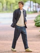 Куртка демисезонная мужская Uniqlo 960053654 3XL Синяя (1159828541) - изображение 3
