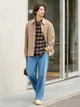 Куртка демисезонная мужская Uniqlo 172258059 M Бежевая (1159828678) - изображение 6