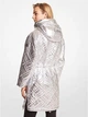 Куртка демисезонная женская Michael Kors (196163001500) Metallic Ciré Puffer S серый - изображение 2